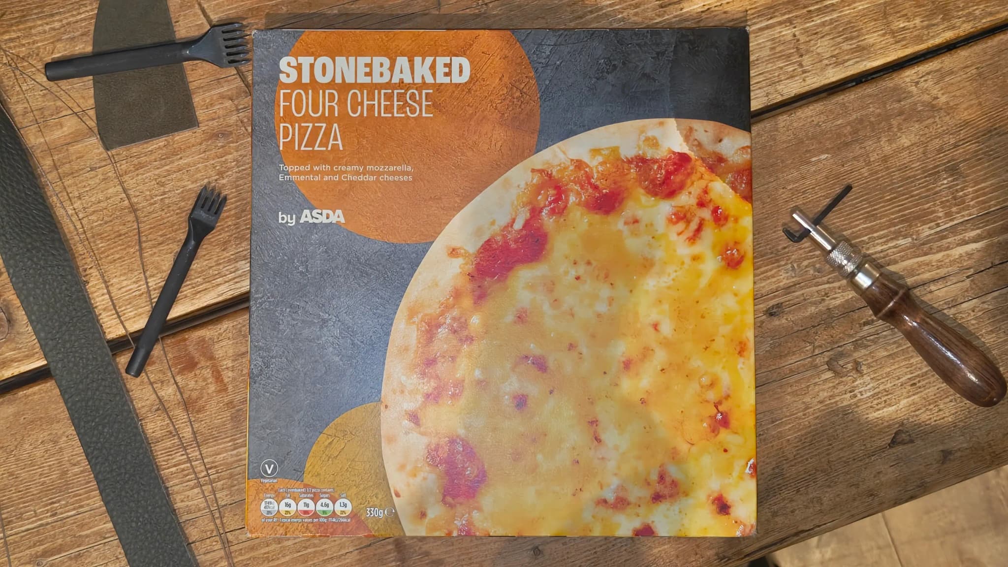 ASDA Stonebaked Four Cheese Pizza