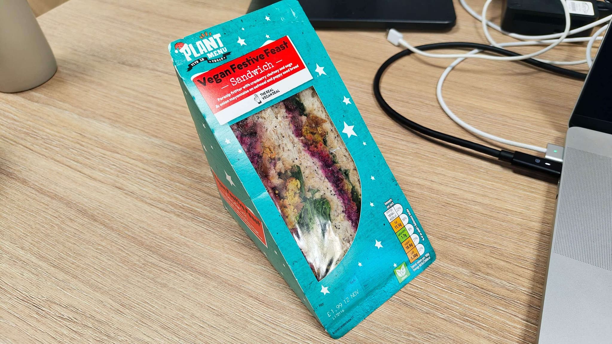 Aldi - Vegan Festive Feast Sandwich 