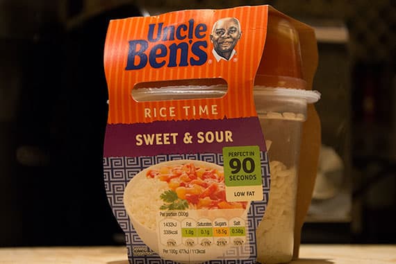 Uncle Ben’s Rice Time (Sweet And Sour)