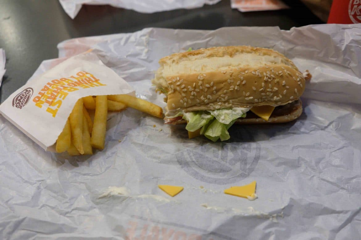 Burger King – Bacon Cheese Chicken Royale