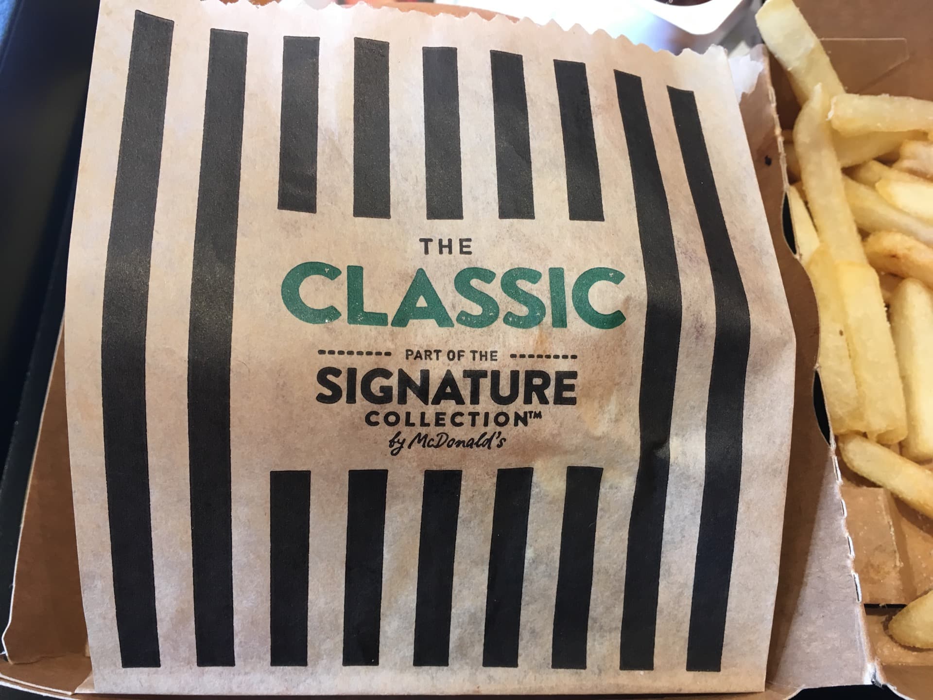 McDonald’s Signature Collection – The Classic